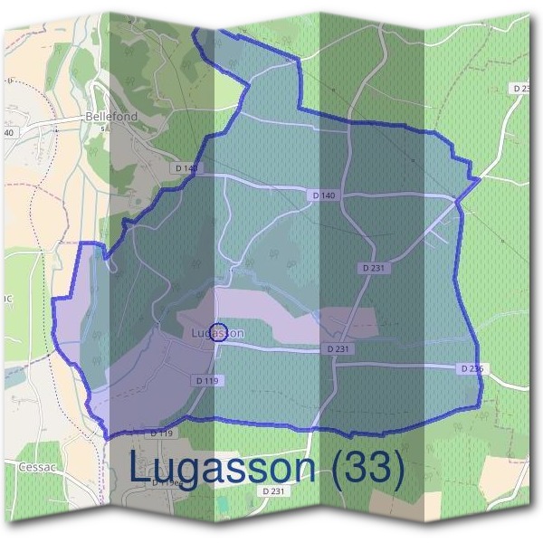 Mairie de Lugasson (33)
