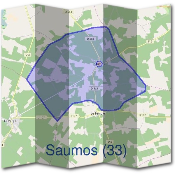 Mairie de Saumos (33)