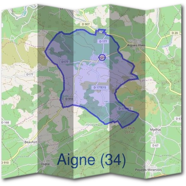 Mairie d'Aigne (34)
