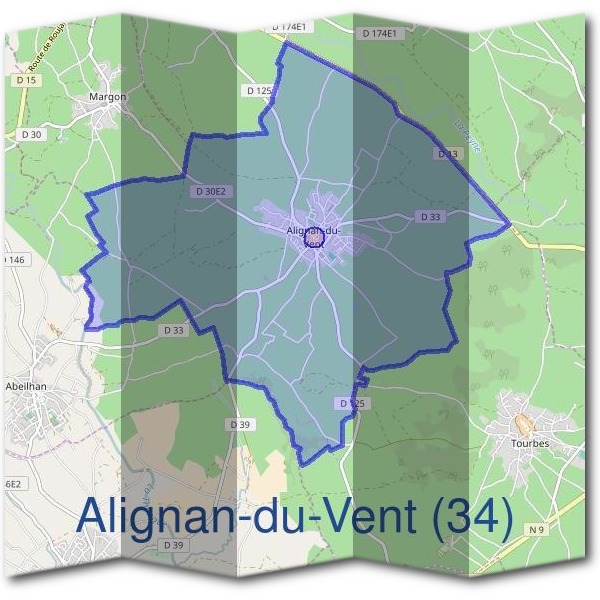 Mairie d'Alignan-du-Vent (34)