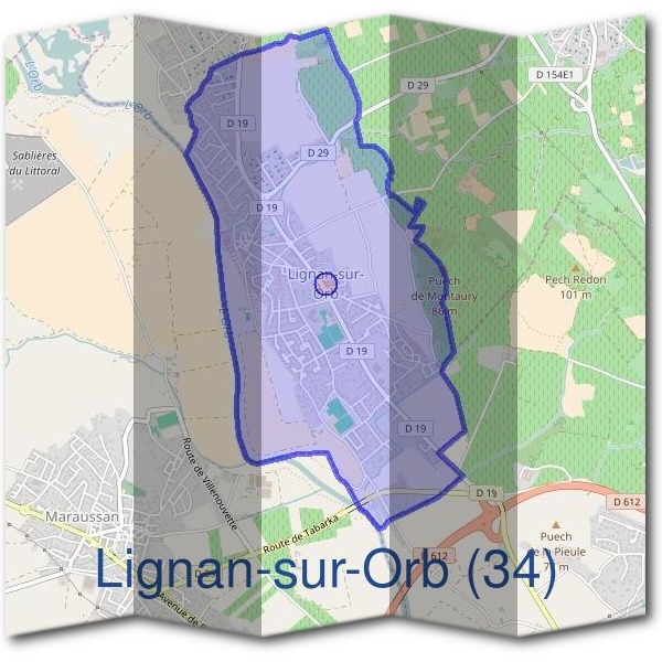 Mairie de Lignan-sur-Orb (34)