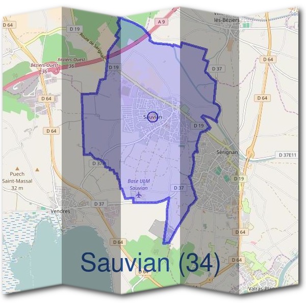 Mairie de Sauvian (34)