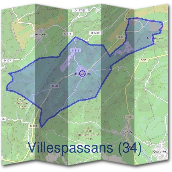 Mairie de Villespassans (34)