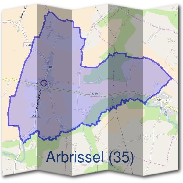 Mairie d'Arbrissel (35)