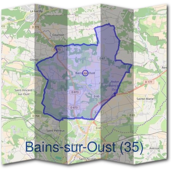 Mairie de Bains-sur-Oust (35)