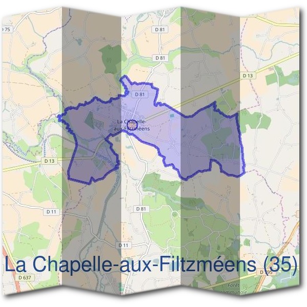 Mairie de La Chapelle-aux-Filtzméens (35)