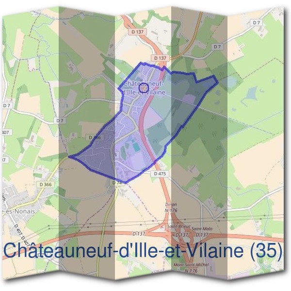 Mairie de Châteauneuf-d'Ille-et-Vilaine (35)