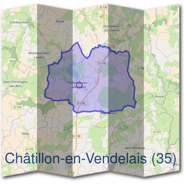Mairie de Châtillon-en-Vendelais (35)
