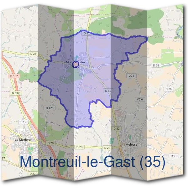 Mairie de Montreuil-le-Gast (35)
