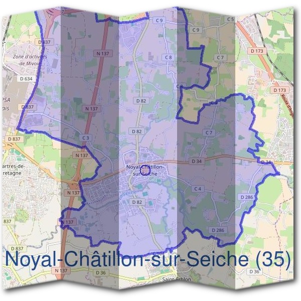 Mairie de Noyal-Châtillon-sur-Seiche (35)