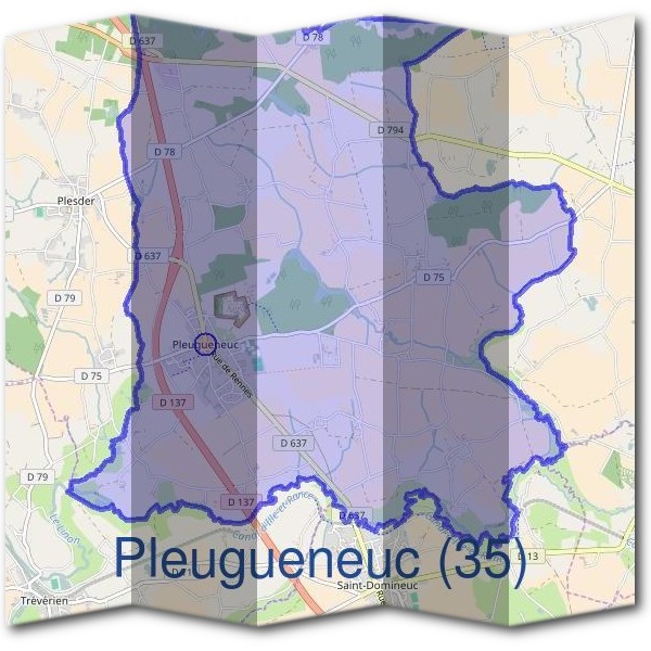 Mairie de Pleugueneuc (35)