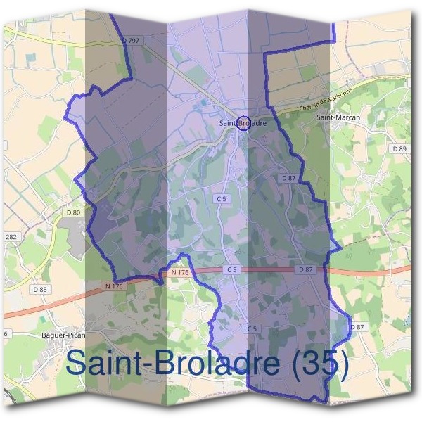 Mairie de Saint-Broladre (35)