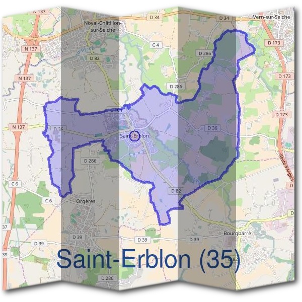 Mairie de Saint-Erblon (35)