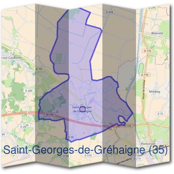 Mairie de Saint-Georges-de-Gréhaigne (35)
