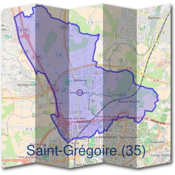 Mairie de Saint-Grégoire (35)