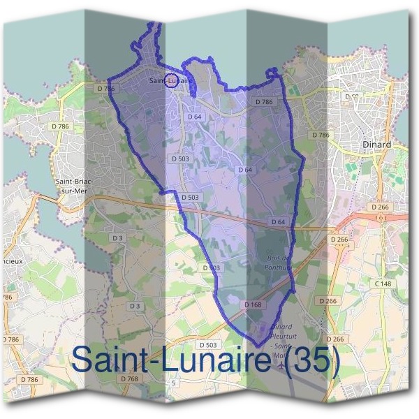 Mairie de Saint-Lunaire (35)