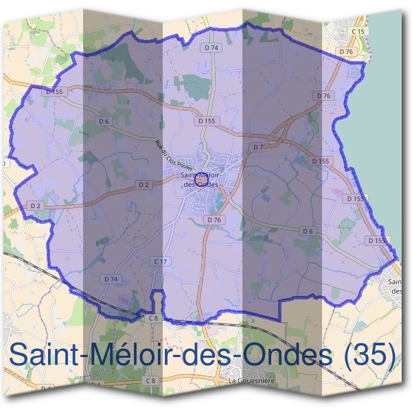 Mairie de Saint-Méloir-des-Ondes (35)