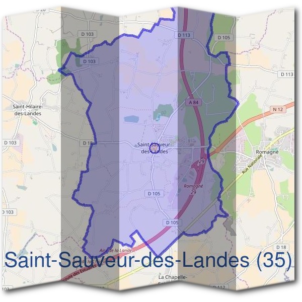 Mairie de Saint-Sauveur-des-Landes (35)