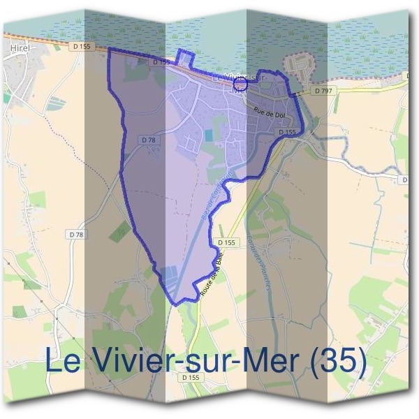 Mairie du Vivier-sur-Mer (35)