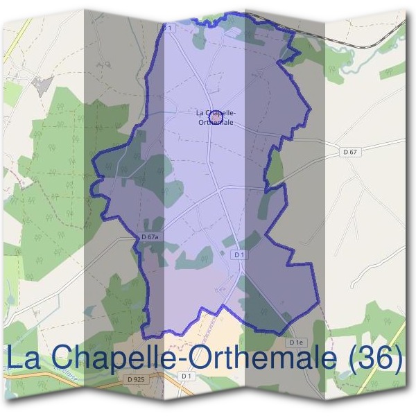 Mairie de La Chapelle-Orthemale (36)