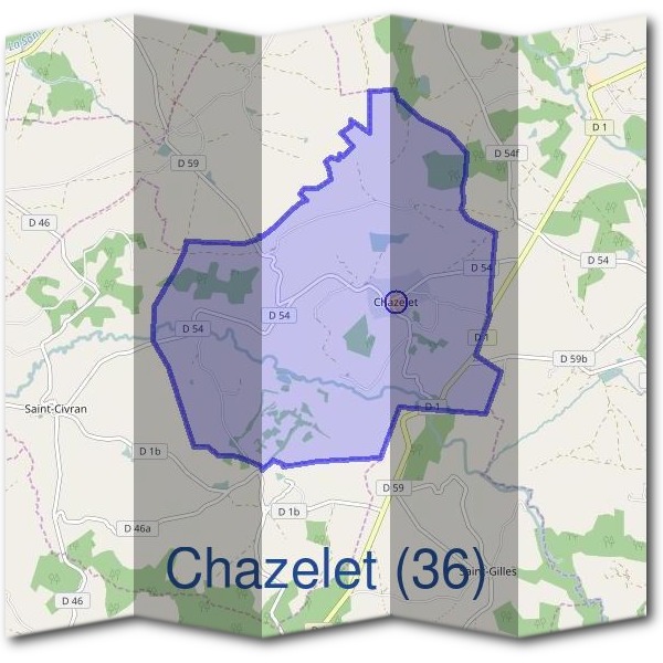 Mairie de Chazelet (36)