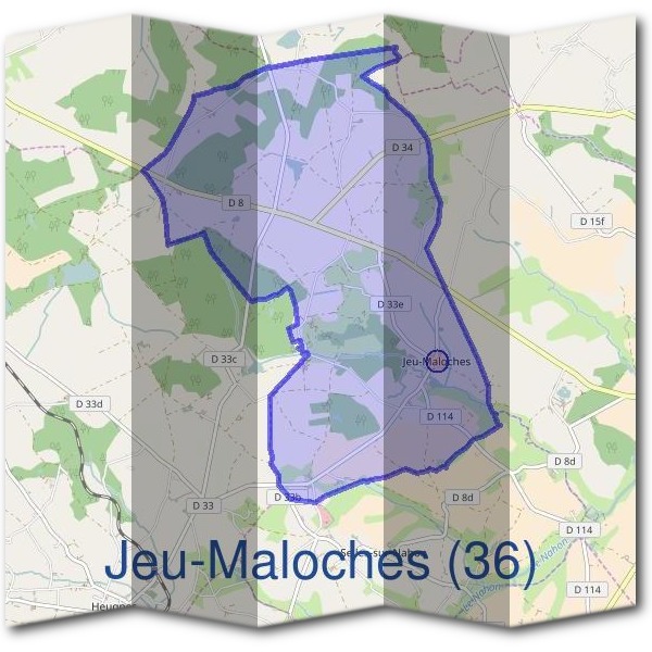 Mairie de Jeu-Maloches (36)