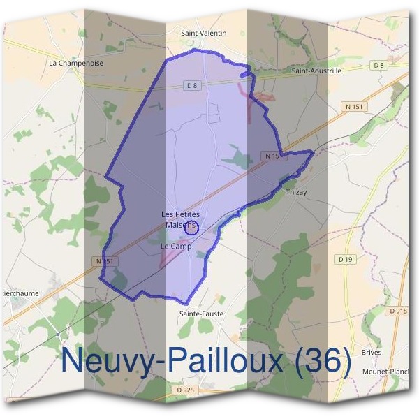 Mairie de Neuvy-Pailloux (36)