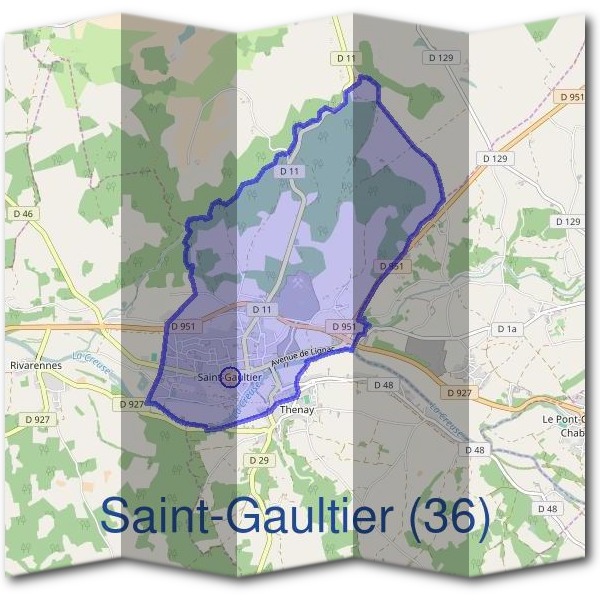 Mairie de Saint-Gaultier (36)