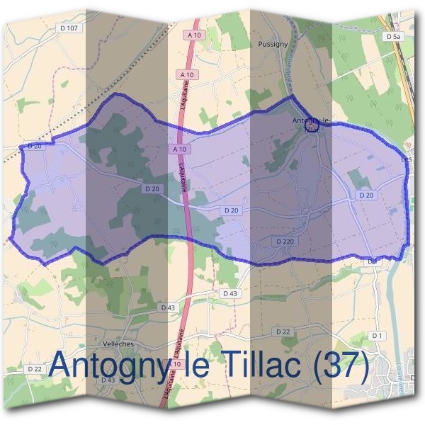 Mairie d'Antogny le Tillac (37)