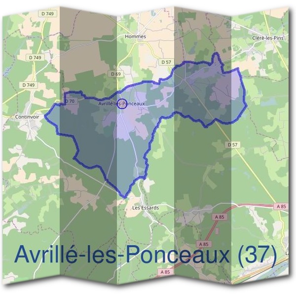 Mairie d'Avrillé-les-Ponceaux (37)