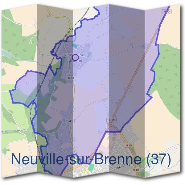Mairie de Neuville-sur-Brenne (37)