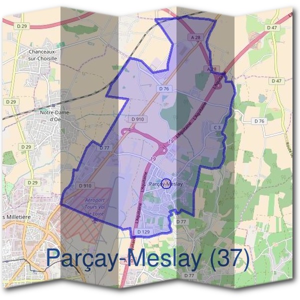 Mairie de Parçay-Meslay (37)