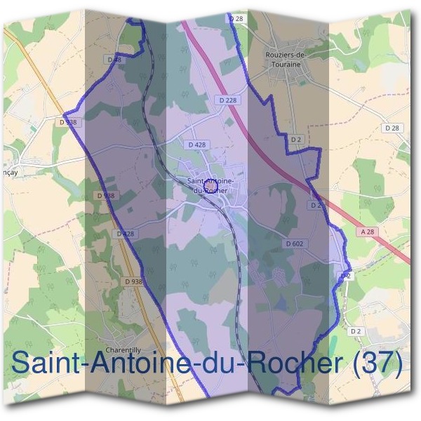 Mairie de Saint-Antoine-du-Rocher (37)