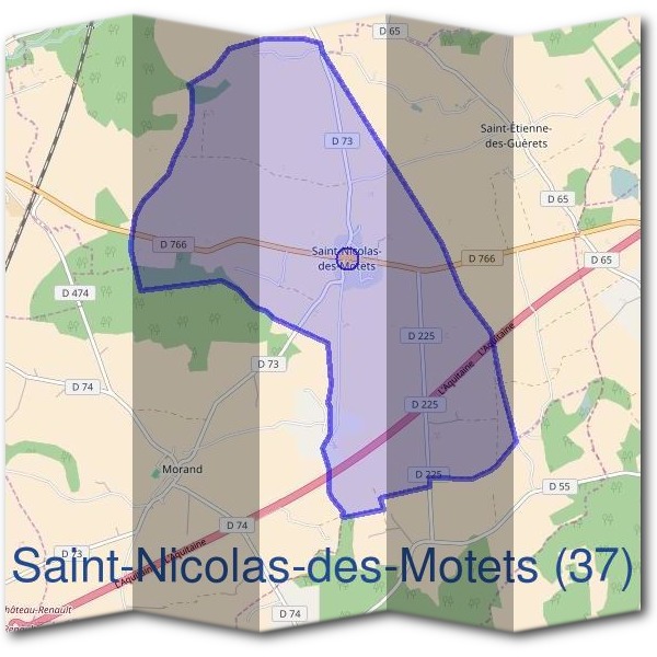 Mairie de Saint-Nicolas-des-Motets (37)