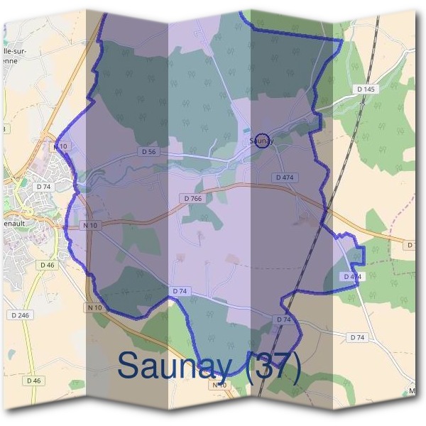 Mairie de Saunay (37)