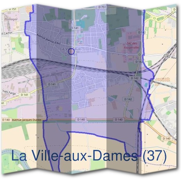 Mairie de La Ville-aux-Dames (37)