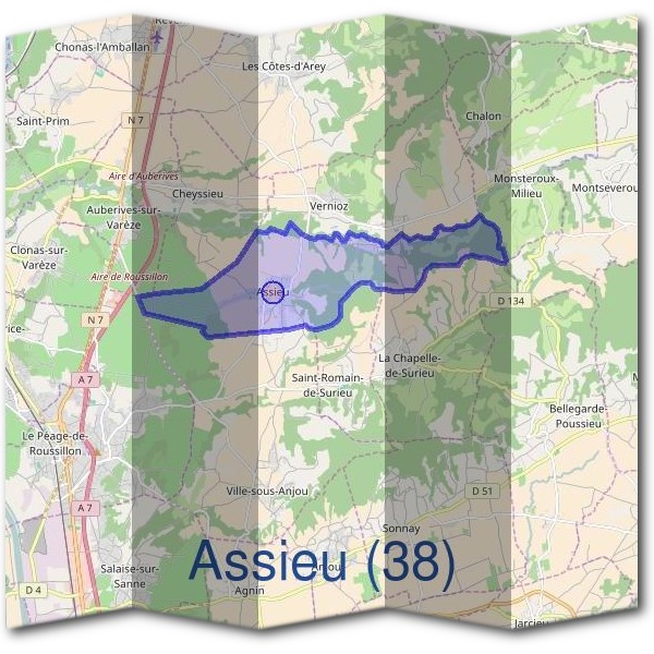 Mairie d'Assieu (38)