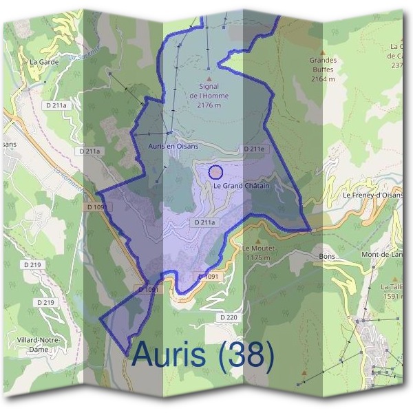Mairie d'Auris (38)