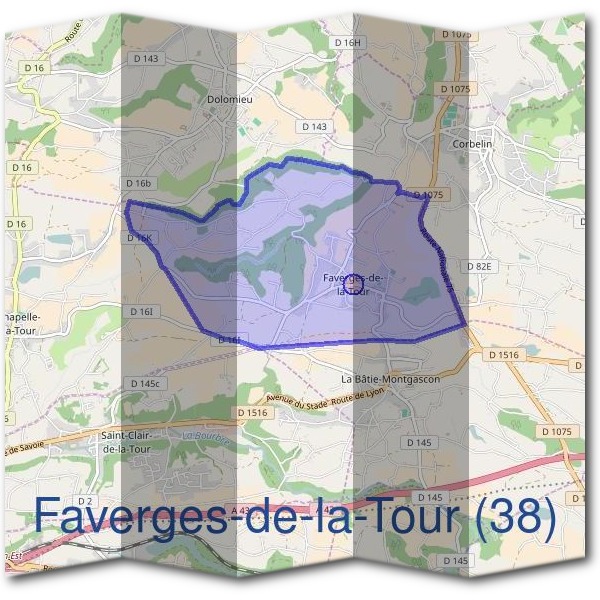 Mairie de Faverges-de-la-Tour (38)