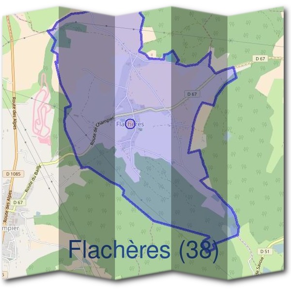 Mairie de Flachères (38)
