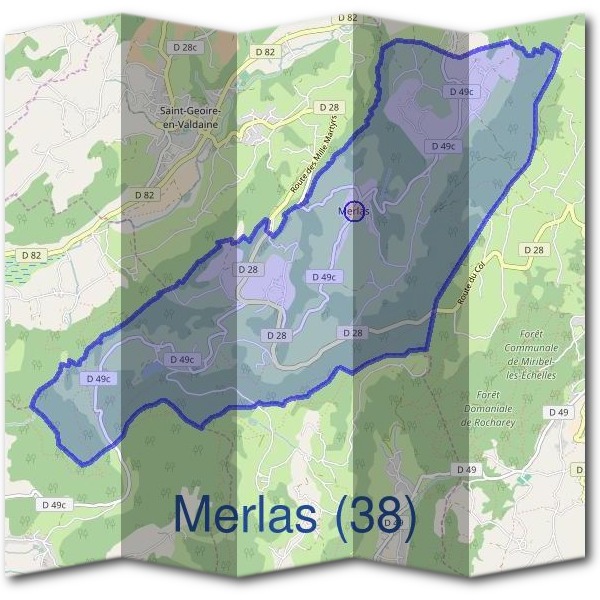 Mairie de Merlas (38)