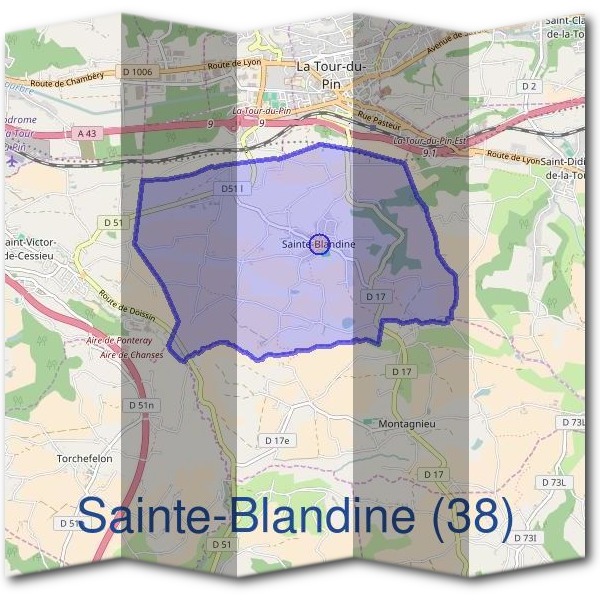 Mairie de Sainte-Blandine (38)