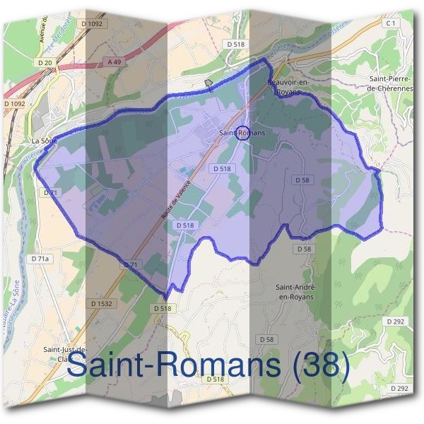 Mairie de Saint-Romans (38)