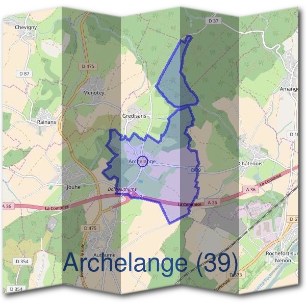 Mairie d'Archelange (39)