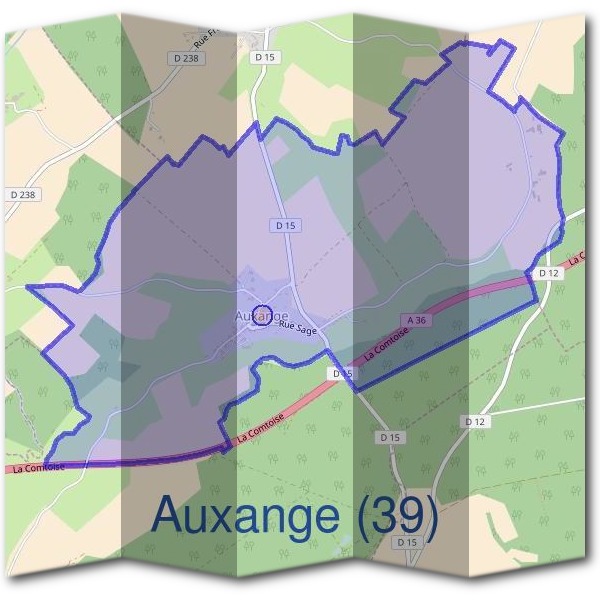 Mairie d'Auxange (39)