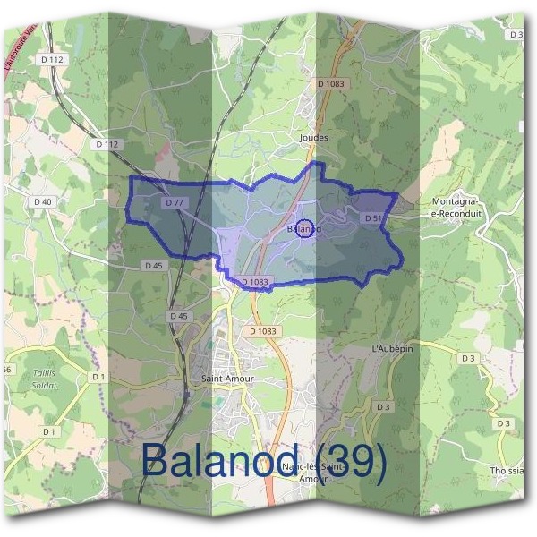 Mairie de Balanod (39)