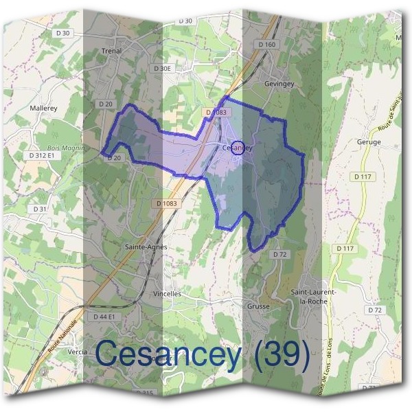 Mairie de Cesancey (39)