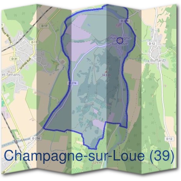 Mairie de Champagne-sur-Loue (39)