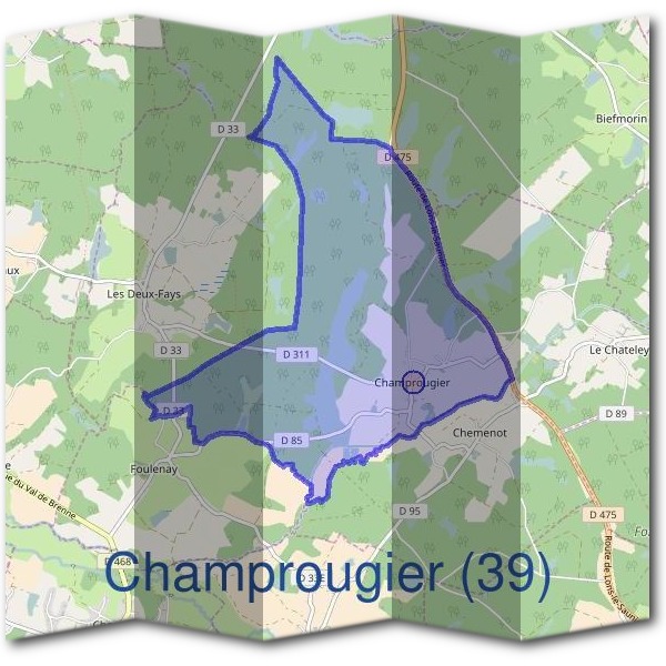 Mairie de Champrougier (39)