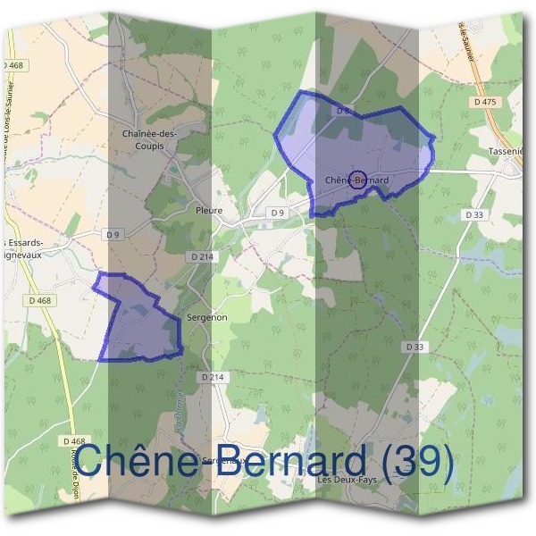 Mairie de Chêne-Bernard (39)